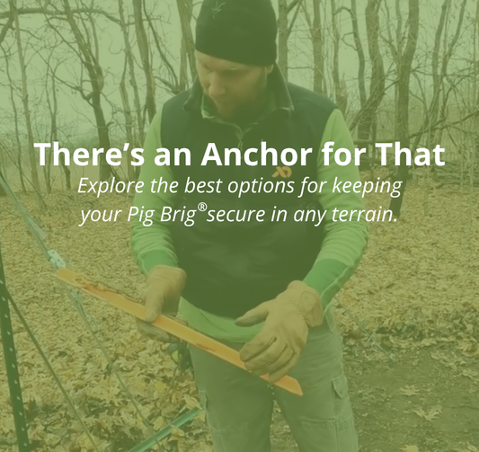 Alternative Ground Anchors for Your Pig Brig Trap System