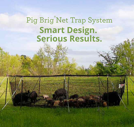 The Original Net Trap: Pig Brig® Trap Backed by Science
