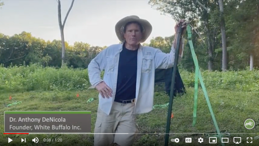 Dr. Anthony DeNicola explaining the Pig Brig Trap System